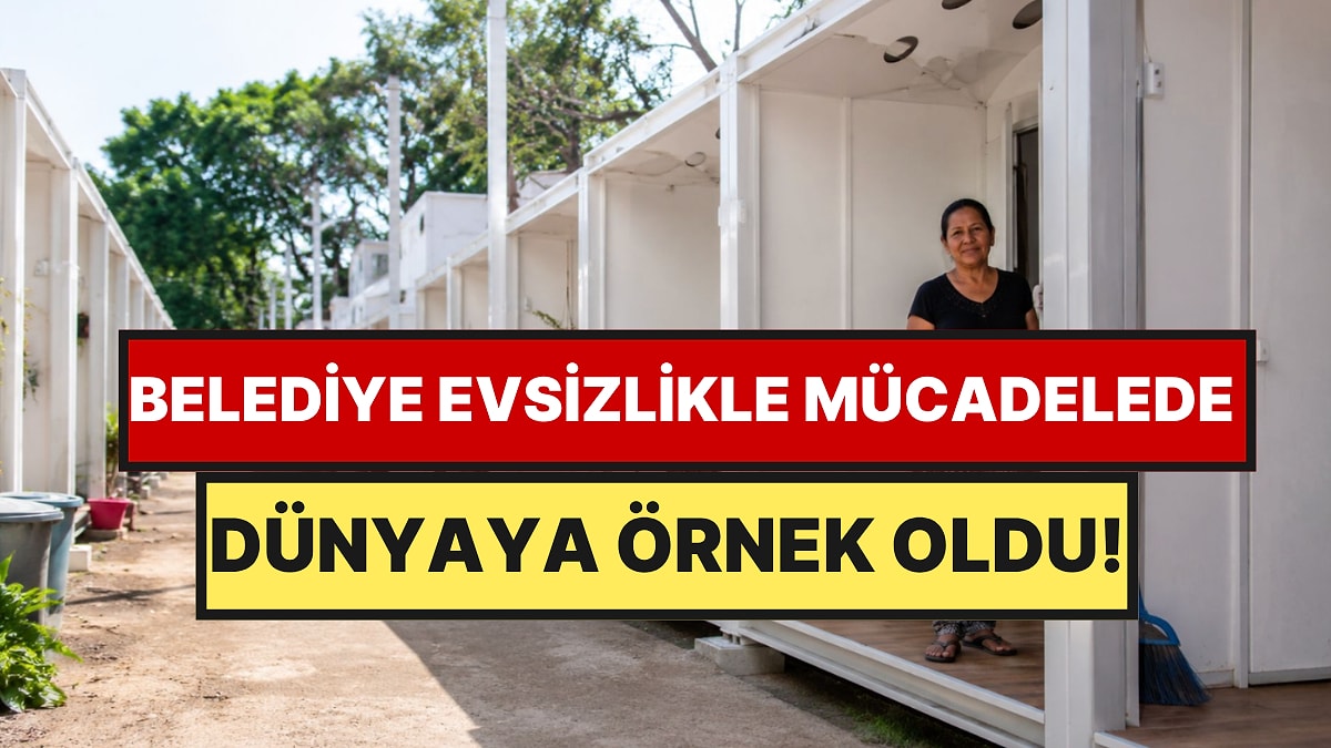 Sokakta Uyuyan Aileleri Görmekten Bıkan Belediye Başkanı Mikro Evler Yaptı: 888 Kişi Kurtarıldı