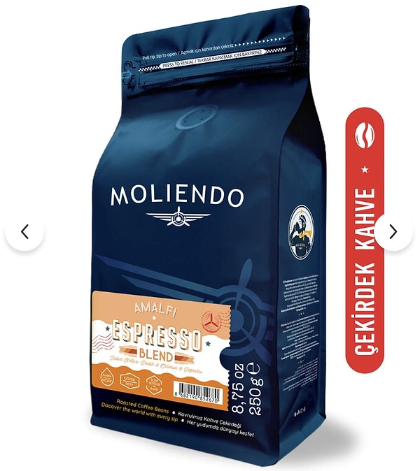 Moliendo kahve çeşitlerinde geçerli sepet aşamasında anında %40'a varan indirim kolaylığı!