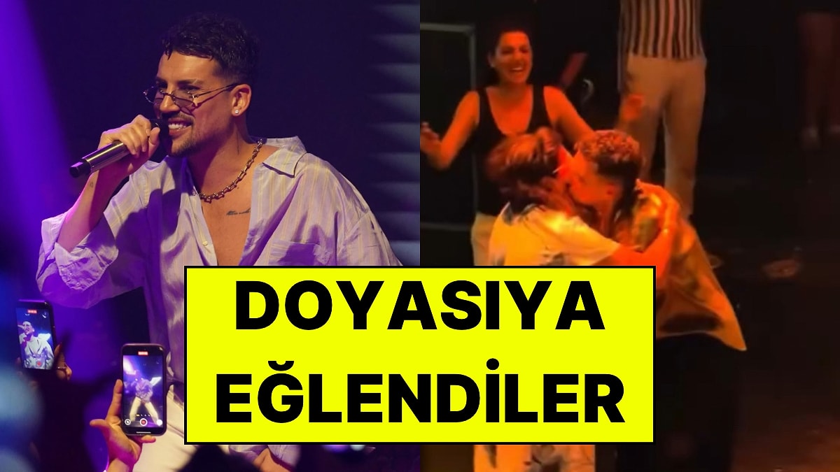 Kerimcan Durmaz Erdek Sahnesinde Annesi ve Ablasıyla Göbek Attı