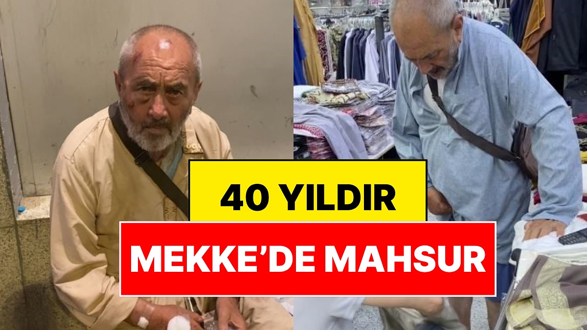 40 Yıldır Mekke'de Mahsur Kaldı: Sivaslı Ali Türkiye'ye Dönmek İstiyor
