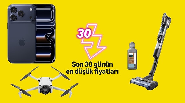 Son 30 günün en düşük fiyatları bu listede!