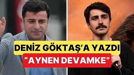Selahattin Demirtaş'tan Deniz Göktaş'a Mektup: "Duydum ki Koltuğuma Göz Dikmişsin"