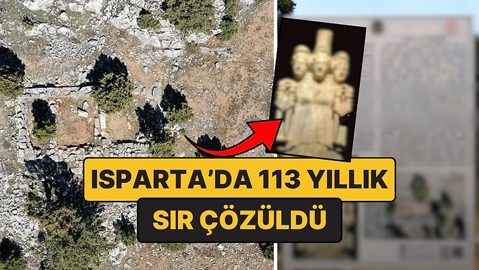 113 Yıllık Sır Perdesi Aralandı: Isparta'daki Gizemli Tapınağın Asıl Sahibi Belli Oldu