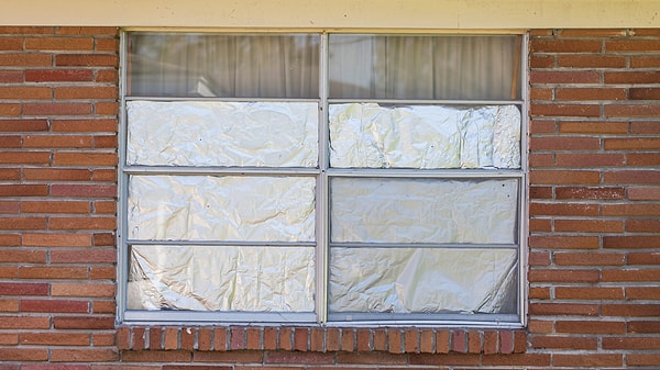 Foil alone is not sufficient.