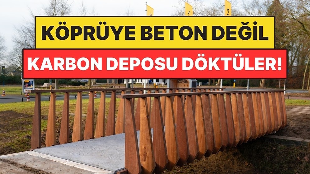7 Metrelik Köprüye Beton Değil Karbon Deposu Döktüler!
