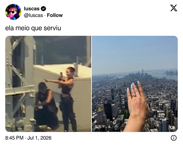 “Kız baya iyi iş çıkardı.”