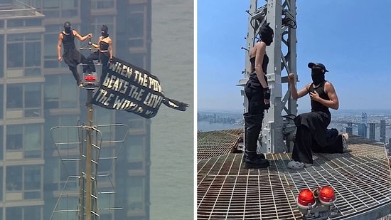 A Movie-Like Proposal on Top of the Empire State Building! It Ended in Arrest