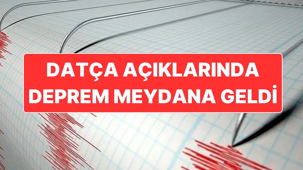 AFAD, Akdeniz’de Muğla Açıklarında 5.3 Büyüklüğünde Deprem Meydana Geldiğini Açıkladı
