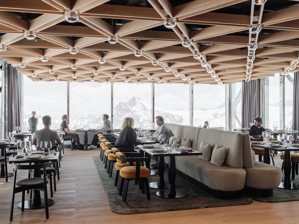 They Turned the Old Antenna on the Mountain Top into a Tourist Tower: TITLIS Tower