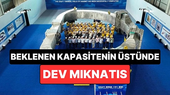 Dünyanın En Büyük Mıknatısı: Tam Tamına 582 Ton!