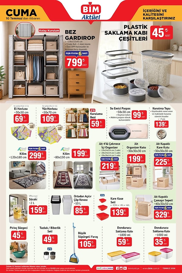 Bez Gardırop 799 TL
