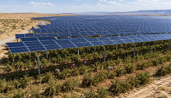 Çin hükümeti; çölleşmeyi durdurmak, kum fırtınalarının önünü kesmek ve bozulan toprakları yeniden canlandırmak için yenilenebilir enerjiyi kalıcı bir silaha dönüştürdü.