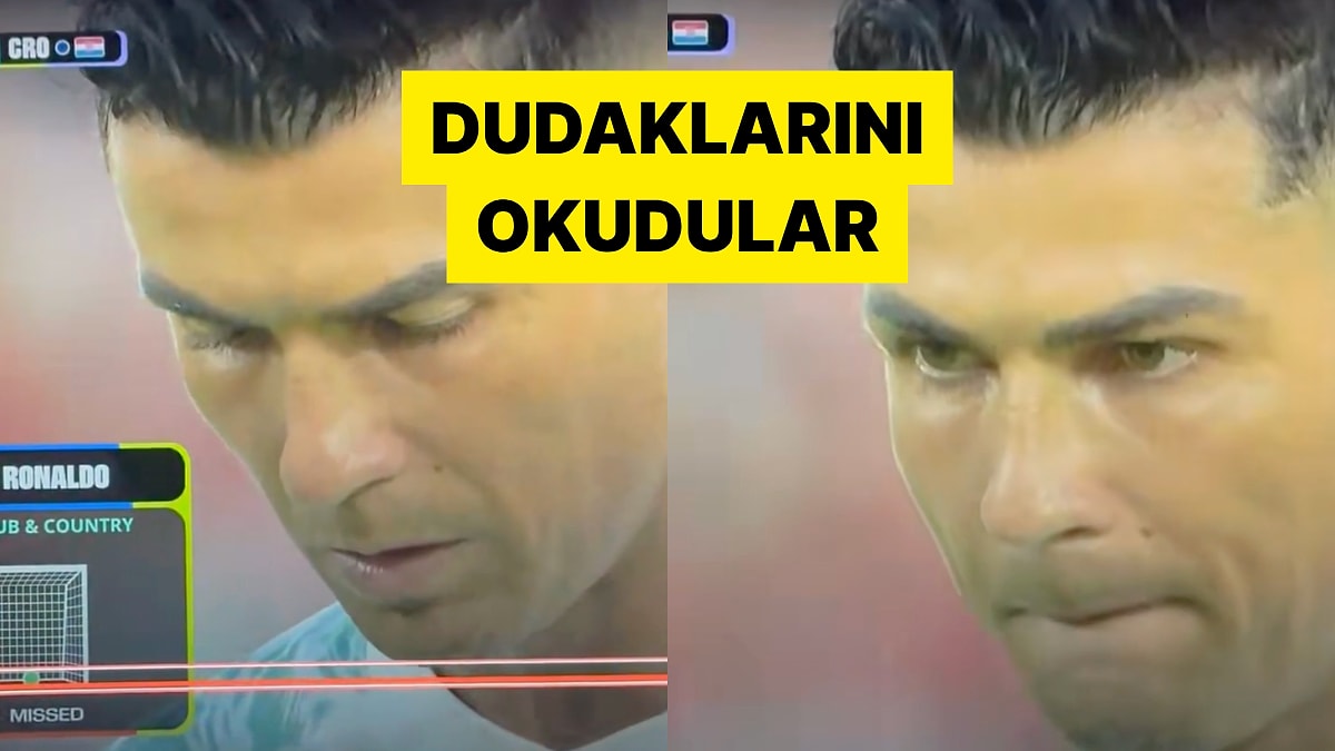 Cristiano Ronaldo Hırvatistan Maçında Kullandığı Penaltıdan Önce Besmele mi Çekti?