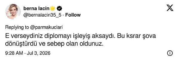 Yasin Ramazan Başaran'ın açıklamasına gelen tepkilerden bazıları şöyle oldu: