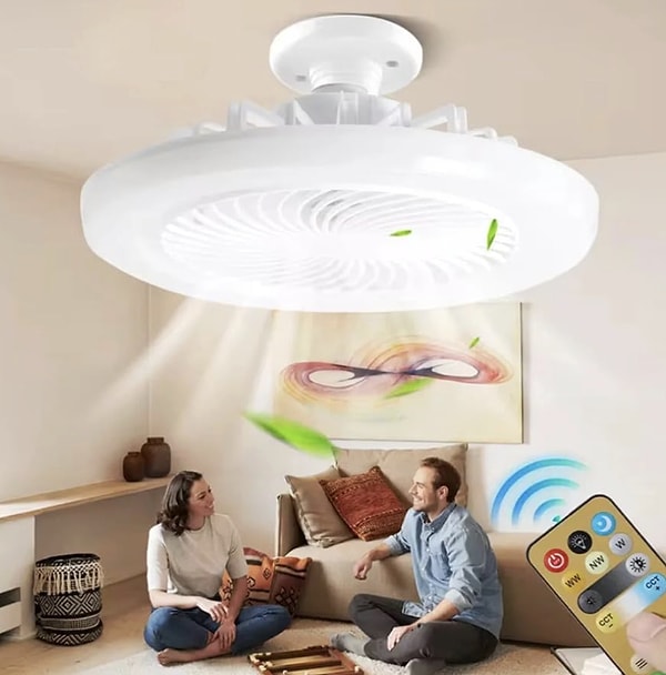 1. E27 LED Işıklı Tavan Vantilatörü, bu hafta en çok satan vantilatör oldu!