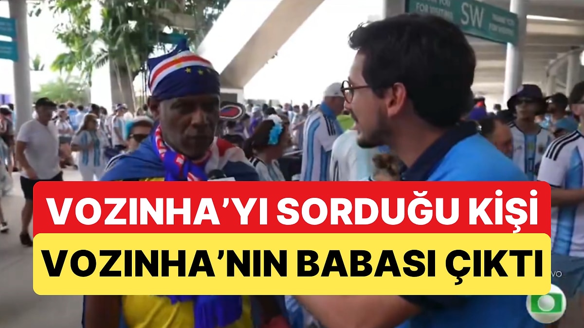 Brezilyalı Muhabir Vozinha'nın Arjantin Karşısında Şansını Sorduğu Kişi Kalecinin Babası Çıktı