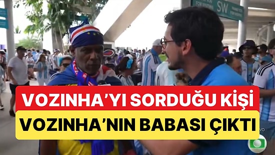 Brezilyalı Muhabir Vozinha'nın Arjantin Karşısında Şansını Sorduğu Kişi Kalecinin Babası Çıktı