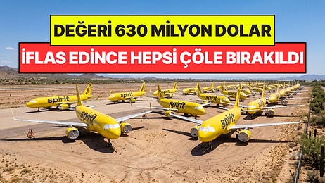 Şirket İflas Etti, 630 Milyon Dolarlık Uçaklar Çöle Bırakıldı: Sektör Devi Resmen Kapandı