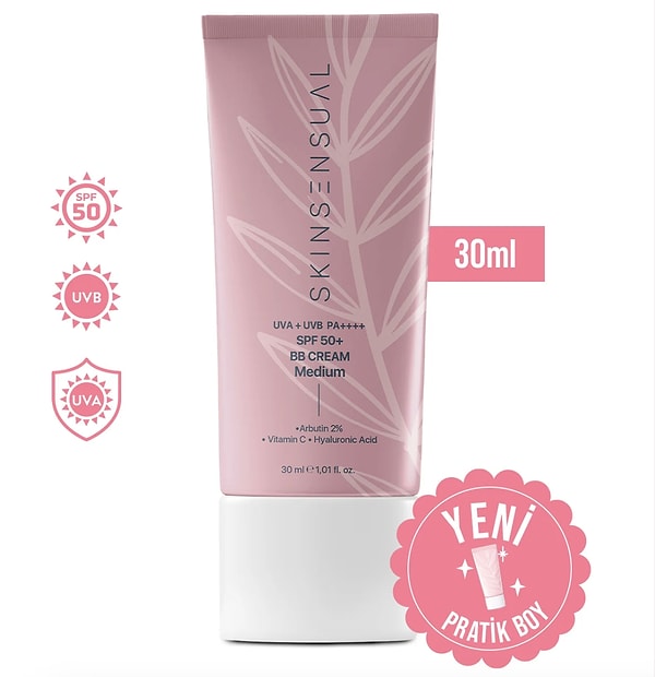 Skin Sensual BB Krem sepet aşamasında tüm ürünlerde geçerli 2. ürüne 1 TL fırsatıyla yayında!
