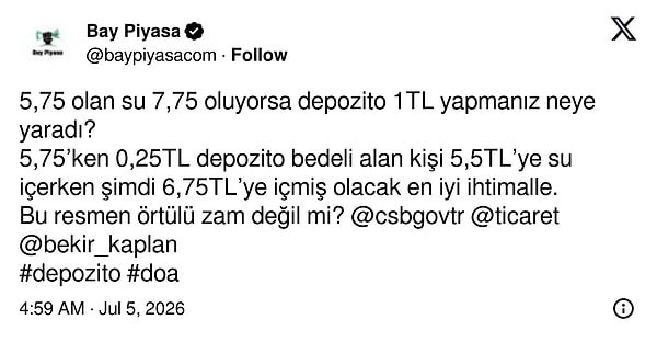 Firmalardan konuyla ilgili bir açıklama gelmedi.