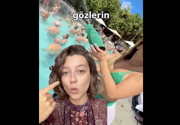 "Gözleriniz ne kadar çok yanıyor ve kızarıyorsa, havuzun o kadar çok idrara maruz kaldığını anlayabilirsiniz."