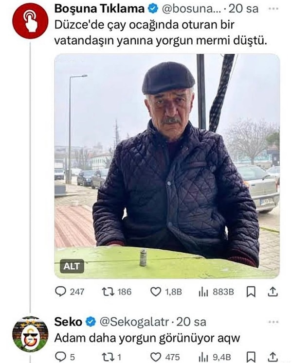 Efsane yanıtlardan...