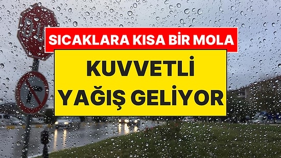AKOM İstanbul'a Gök Gürültülü Sağanak Yağış İçin Tarih Verildi
