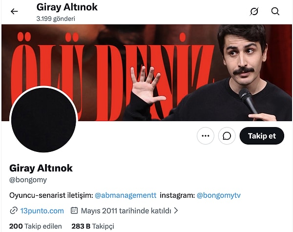Giray Altınok'un Deniz Göktaş'a desteği gündem oldu.