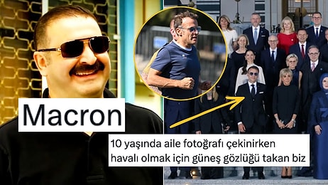 NATO Zirvesi'nde Gözlüğünden ve Koşusundan Hiç Taviz Vermeyen Macron, Zirvenin Gündem İsmi Oldu