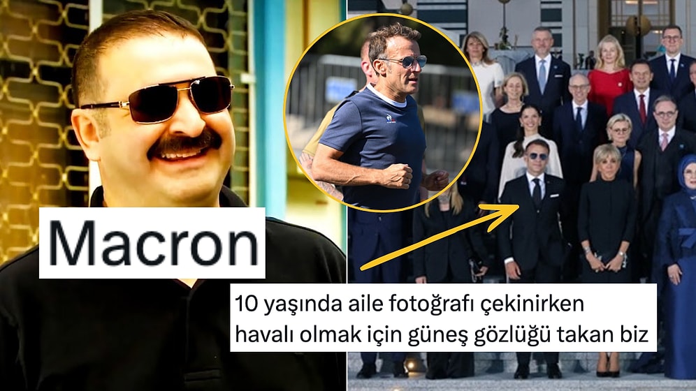 NATO Zirvesi'nde Gözlüğünden ve Koşusundan Hiç Taviz Vermeyen Macron, Zirvenin Gündem İsmi Oldu