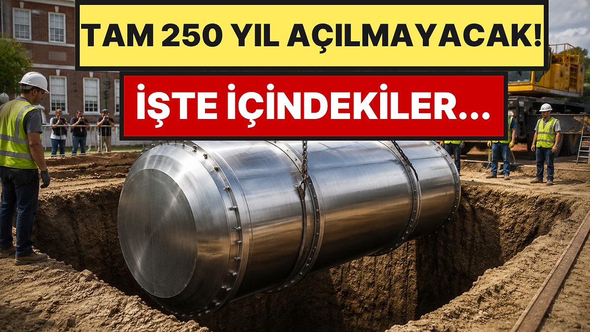 Toprağa Gömdükleri Kapsülü 250 Yıl Açmayacaklar: İçinde iPhone 17 de Var