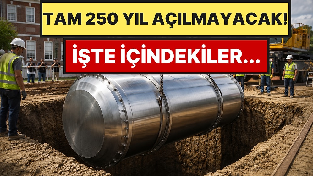 Toprağa Gömdükleri Kapsülü 250 Yıl Açmayacaklar: İçinde iPhone 17 de Var
