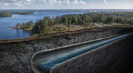 Massive 120-Kilometer Tunnel Carries Helsinki’s Water Deep Inside Mountains