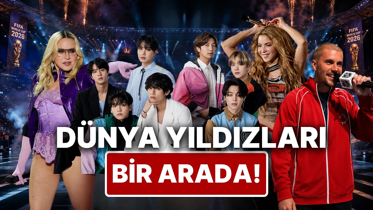 Dünya Kupası Finali Bu Kez Devre Arası Şovuyla Tarih Yazacak: Dünya Yıldızları Aynı Sahneye Çıkacak!