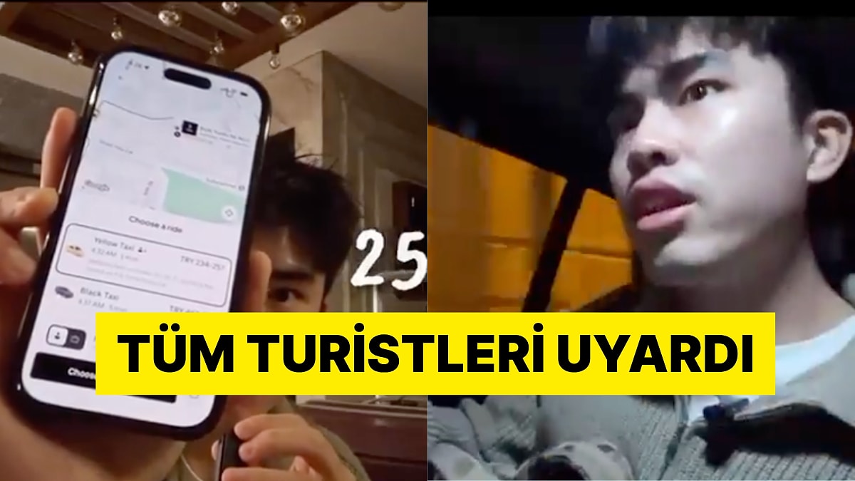 İstanbul'a Gelen Bir Turist Taksicilerin Yeni Dolandırıcılık Yöntemini Anlattı