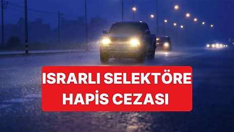 Trafikte Israrlı Selektör Yapanlara Huzur ve Sükunu Bozmaktan Hapis Cezası