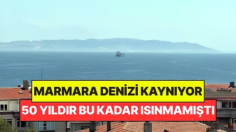 Marmara Denizi Kaynıyor: Son 50 Yılın En Yüksek Sıcaklığına Ulaştı