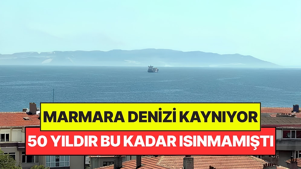 Marmara Denizi Kaynıyor: Son 50 Yılın En Yüksek Sıcaklığına Ulaştı