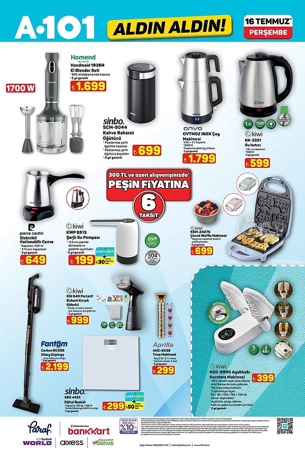 Homend Handmaid 1936H El Blender Seti 1.699 TL
