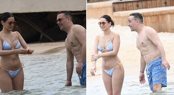 Yet, the most talked-about detail from the vacation was Oğuzhan Koç's fit appearance.