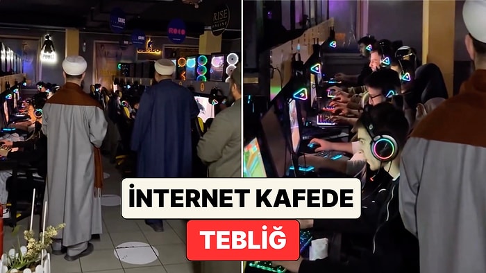 Oyundan Kafalarını Kaldırmadılar: Tebliğciler Bu Kez İnternet Kafede Namaz Çağrısı Yaptı