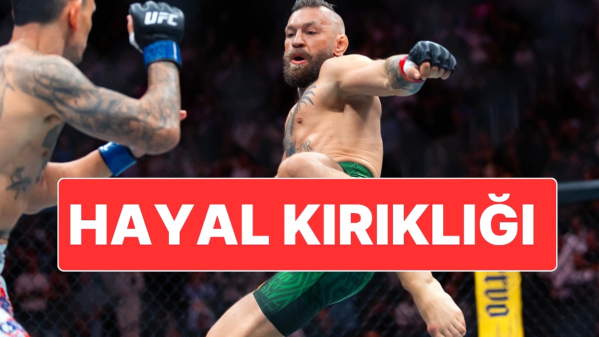 MMA Efsanelerinden Conor McGregor 5 Yıl Sonra Çıktığı İlk Maçında Hayal Kırıklığı Yaşattı