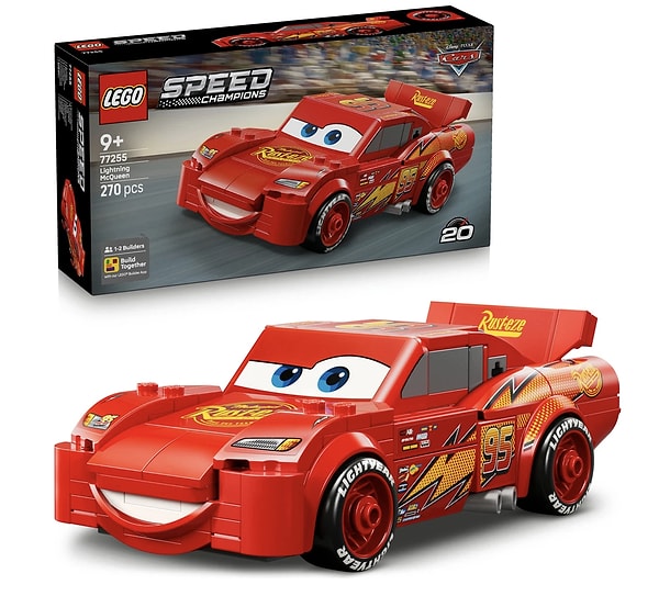 LEGO Speed Champions Şimşek McQueen yapım seti temmuz fırsatıyla Premium üyelerine özel net 1.073,40 TL!