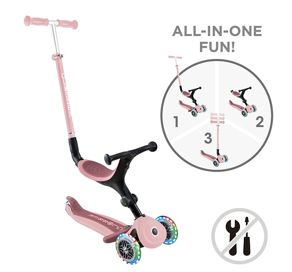 Globber Go Up ışıklı scooter Premium üyelerine özel 9.284,00 TL yerine net 6.498,80 TL sepet fiyatıyla!