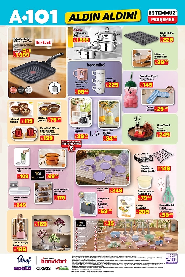 Tefal Selection Serisi Döküm Izgara Tava 26x26 cm 1.999 TL