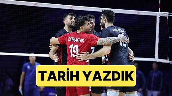 A Milli Erkek Voleybol Takımı’ndan Tarihi Başarı: Finallerdeyiz