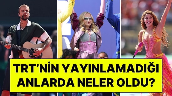 TRT'nin Yayınlamadığı Dünya Kupası Devre Arası Şovunda Yaşananlar
