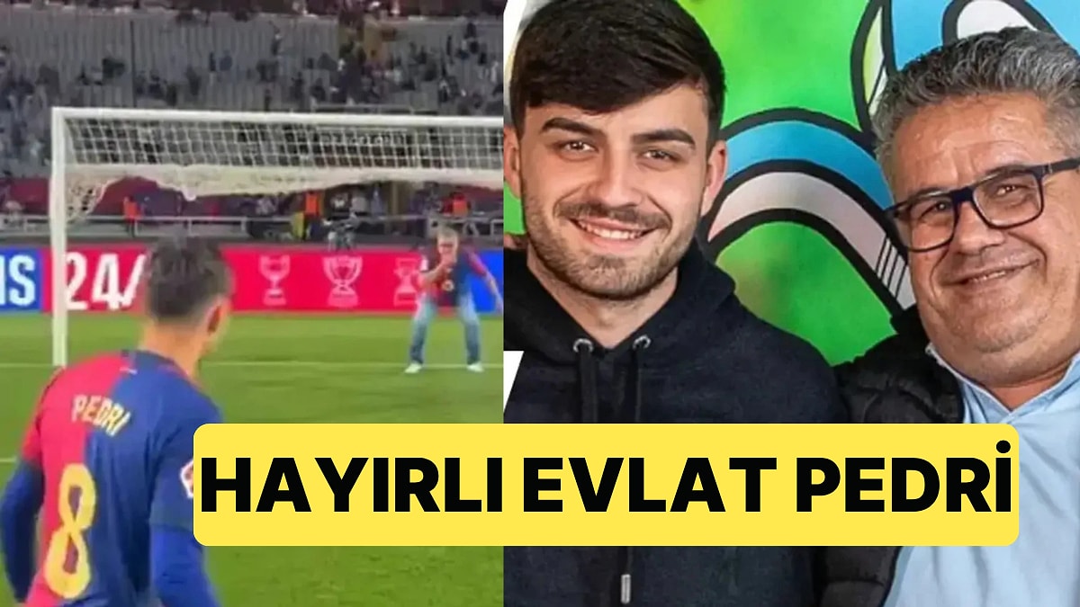 Pedri, Ailesine Bakmak Zorunda Kaldığı İçin Kaleci Olamayan Babasıyla Her Kupayı Penaltı Atarak Kutluyor