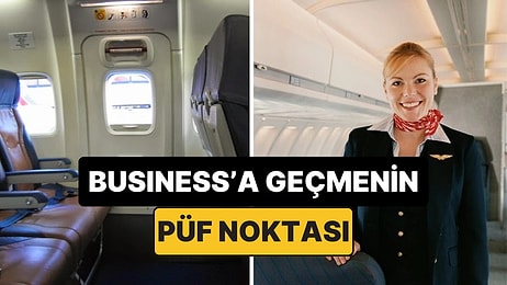 Uçakta Ücretsiz Business Class'a Geçmenin Püf Noktaları Açıklandı