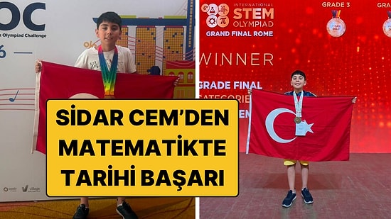 11 Yaşındaki Sidar Cem Kılagöz Peş Peşe Dünya Dereceleriyle Gururlandırdı
